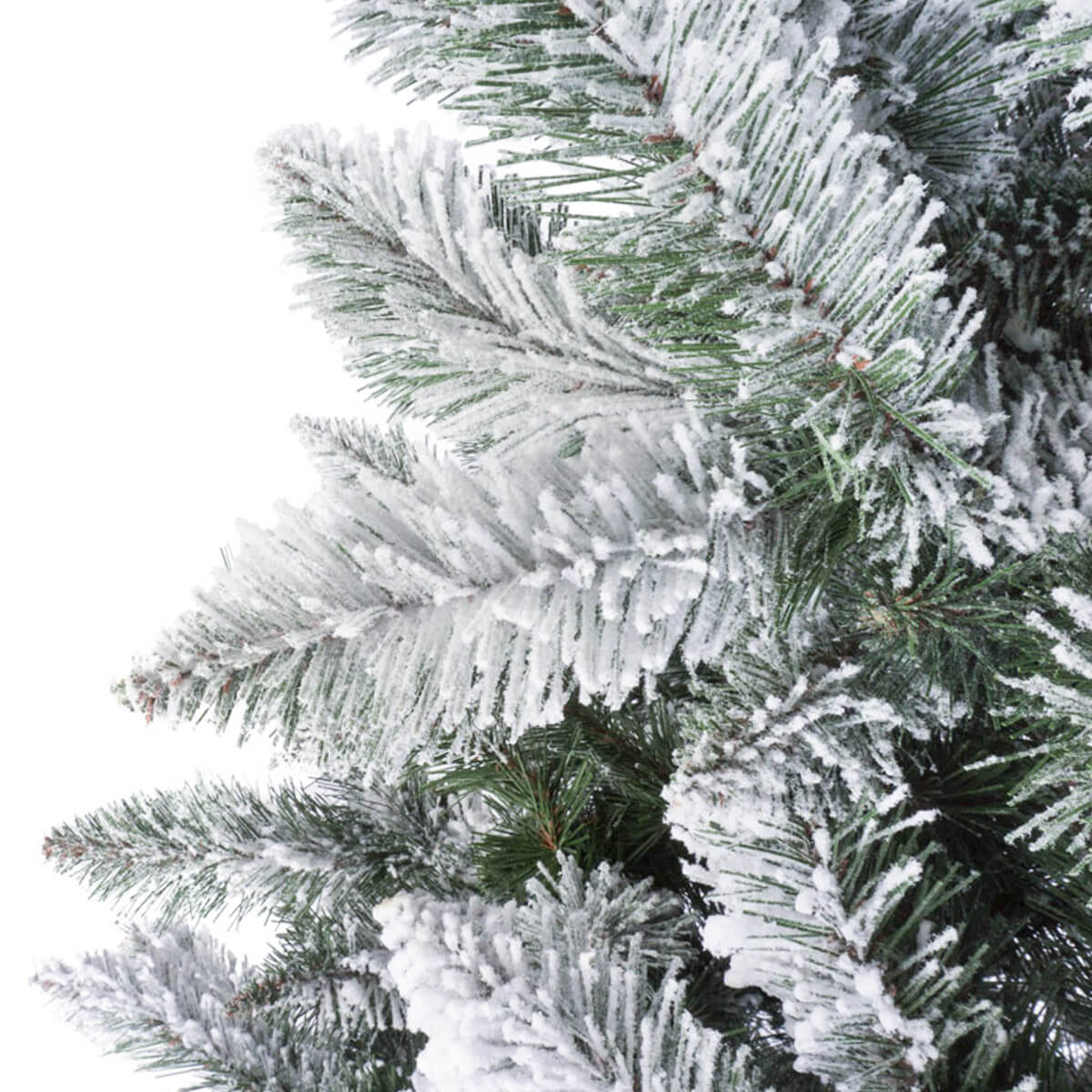 Árbol de Navidad artificial Picea flocado con copos de nieve - FairyTrees